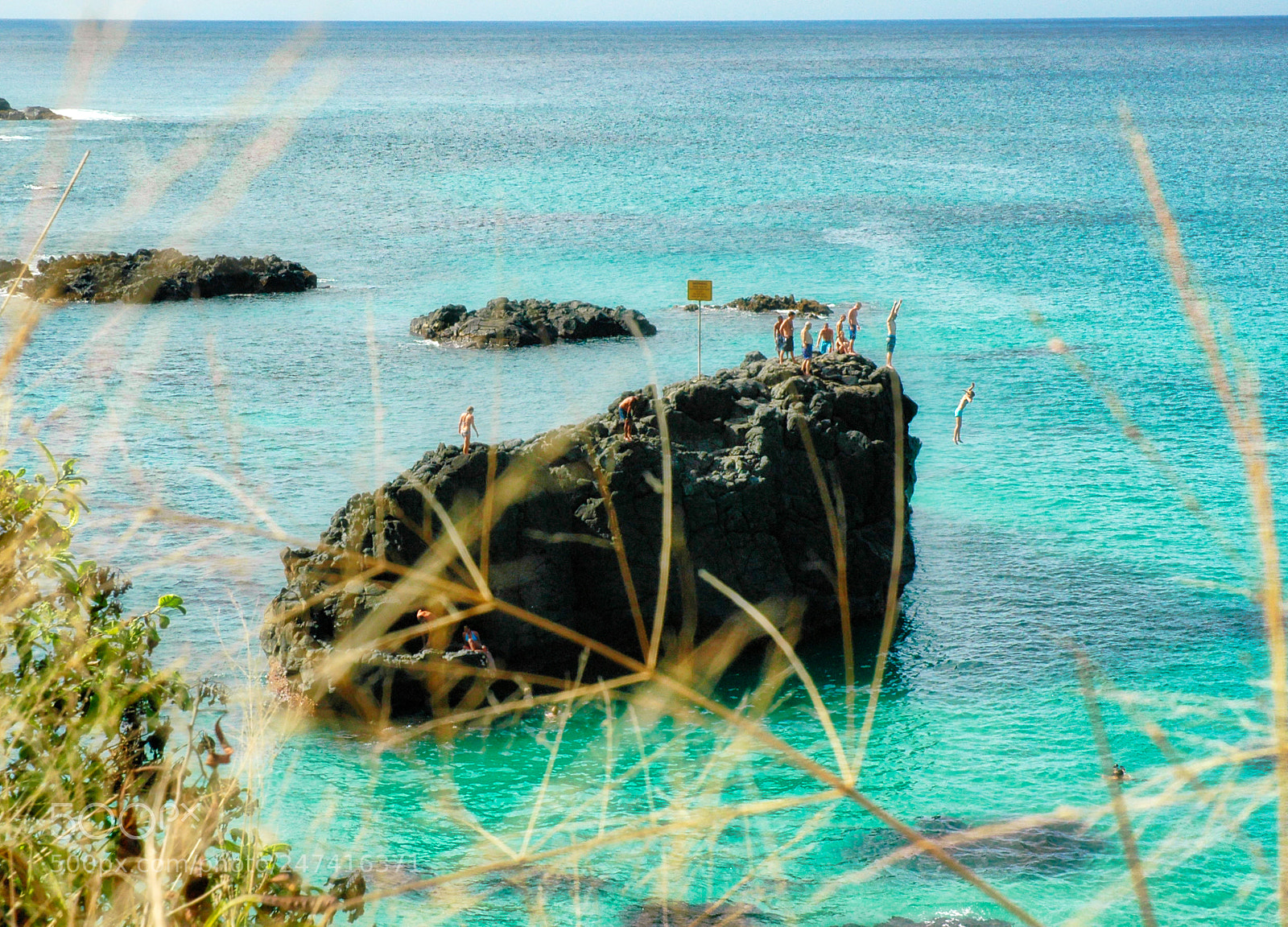 Nikon D70 sample photo. Rock leap photography