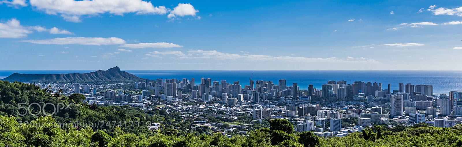 Sony a7R II sample photo. Diamond head & honolulu photography