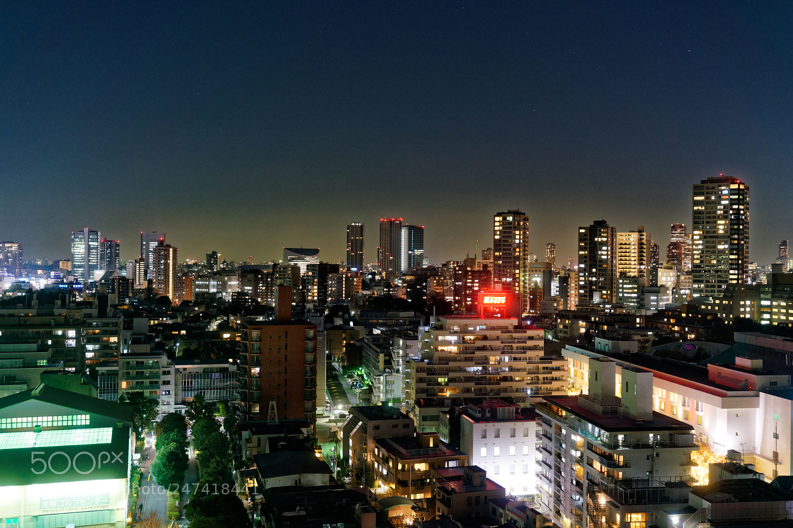 Sony a7R II sample photo. Tokyo night iii photography