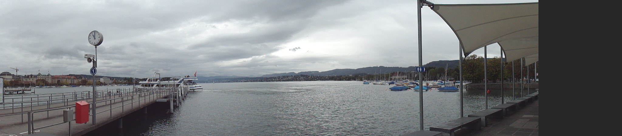 Sony Cyber-shot DSC-H70 sample photo. Zurich wide & water photography