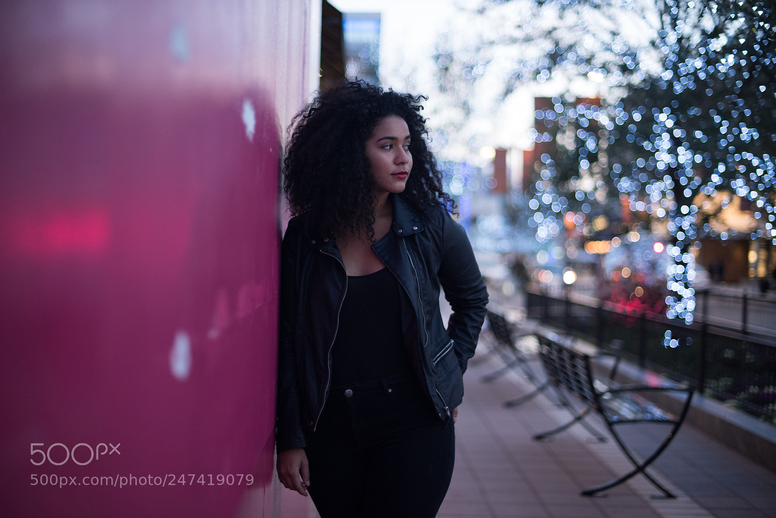 Nikon D810 sample photo. Hair + bokeh photography
