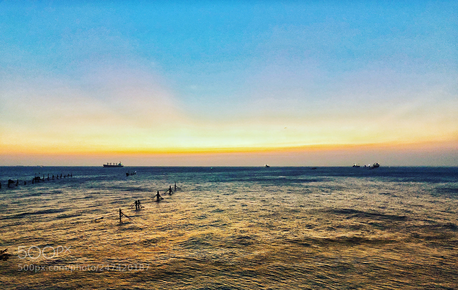 Apple iPhone X sample photo. Sunrise on the ocean photography