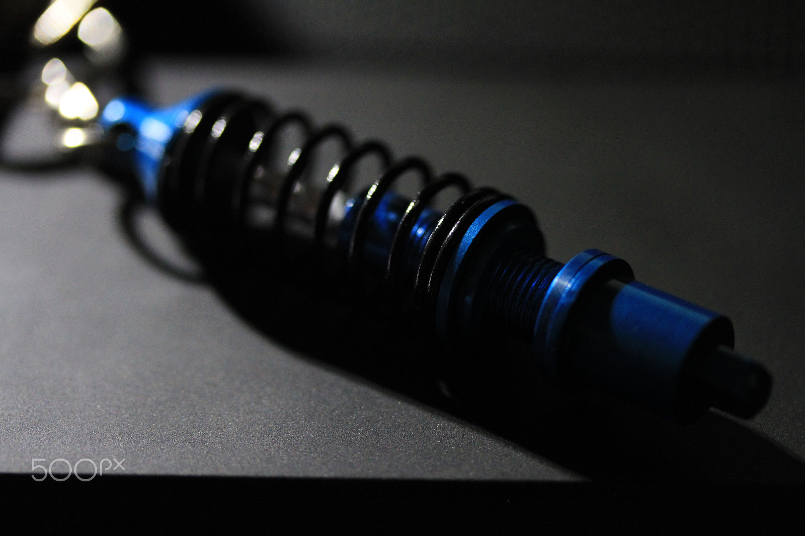 Canon EOS 7D + Canon EF-S 60mm F2.8 Macro USM sample photo. Coil-over shock absorber photography