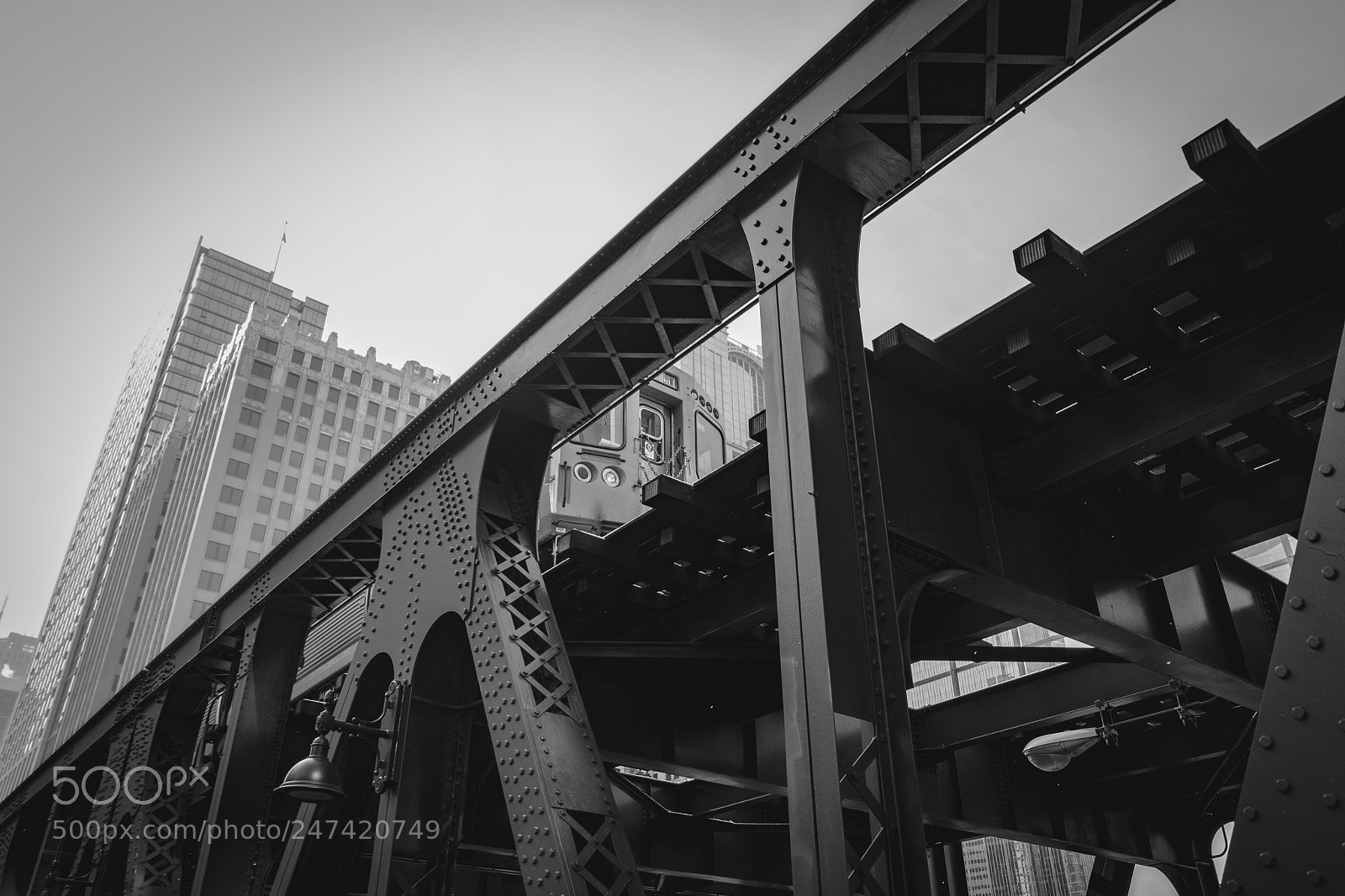 Fujifilm X-T20 sample photo. Chicago transit photography