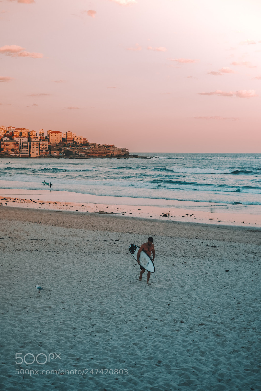 Fujifilm X-T20 sample photo. Sunset at bondi beach,sydney photography