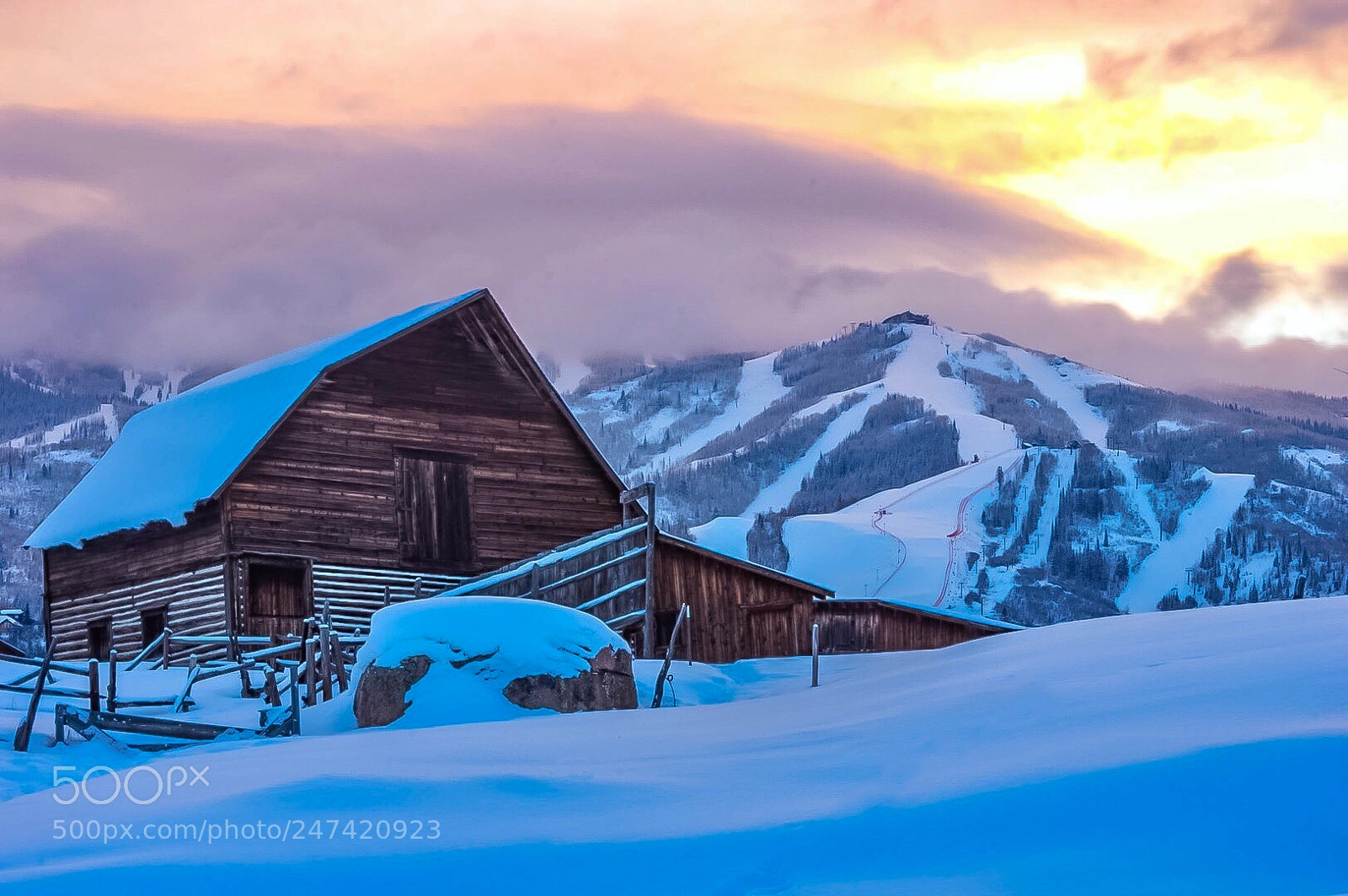 Nikon D3200 sample photo. Ski town u.s.a photography