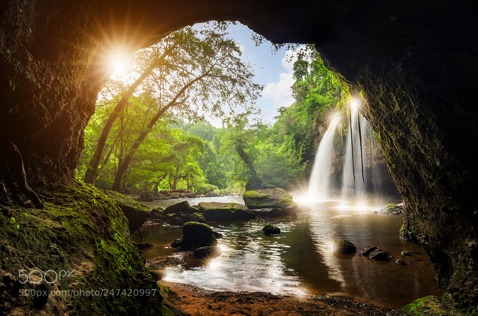 Pentax K-5 sample photo. Heo suwat waterfall photography