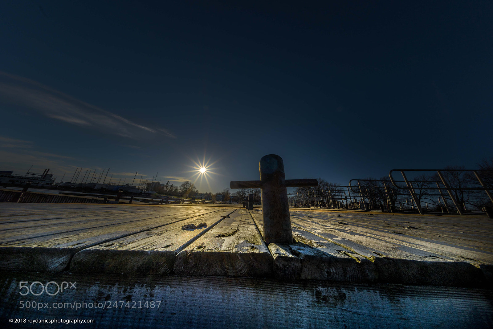 Nikon D810 sample photo. Sunset dock photography