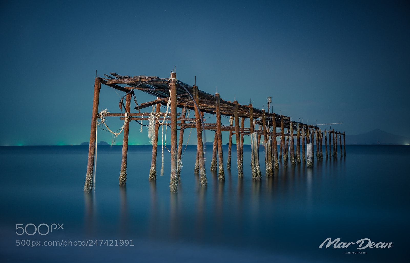 Nikon D600 sample photo. Ghost pier photography