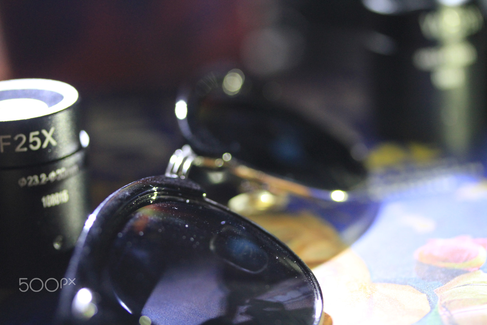 Canon EF-S 60mm F2.8 Macro USM sample photo. Glasses photography