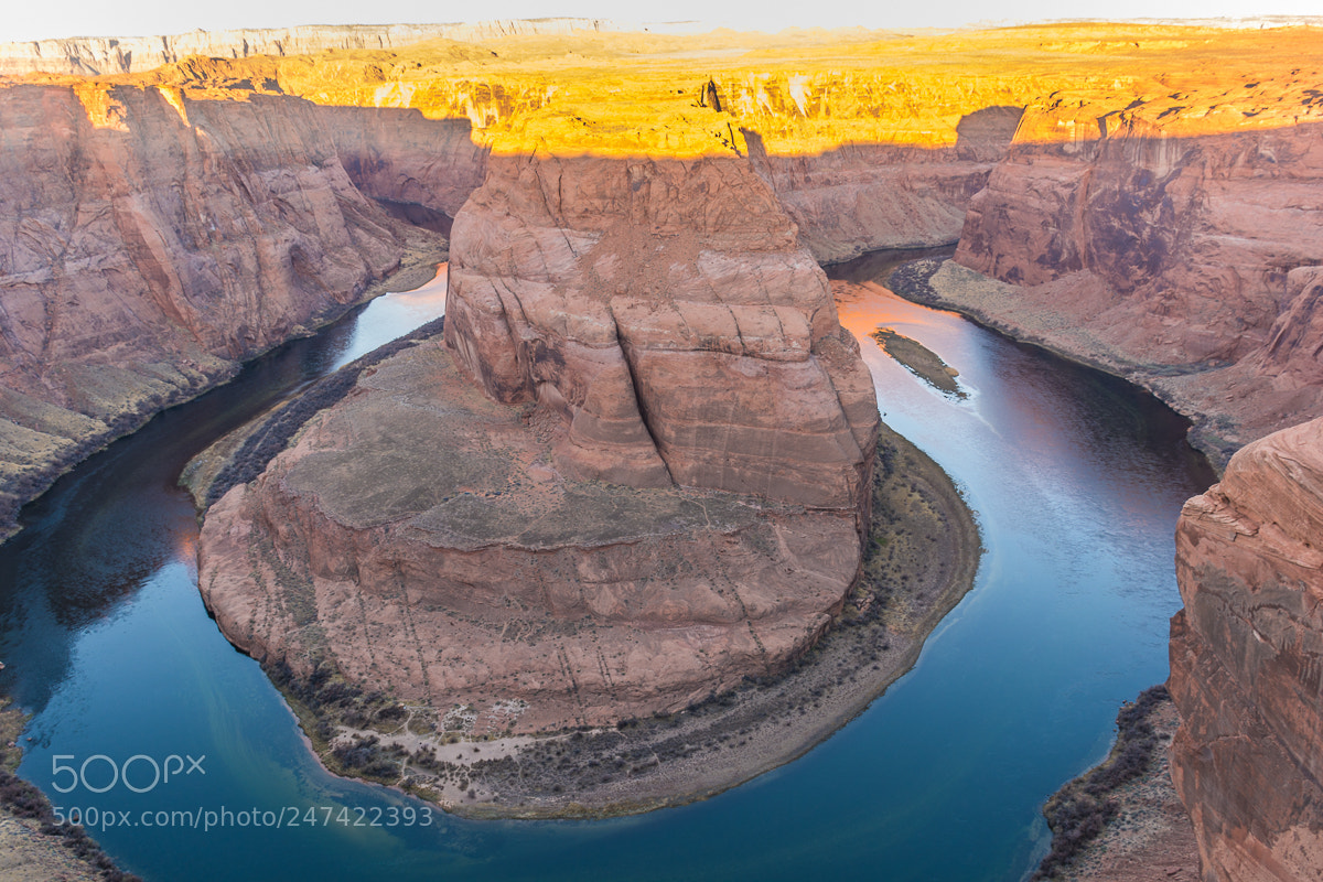 Nikon D7100 sample photo. Horseshoe bend photography