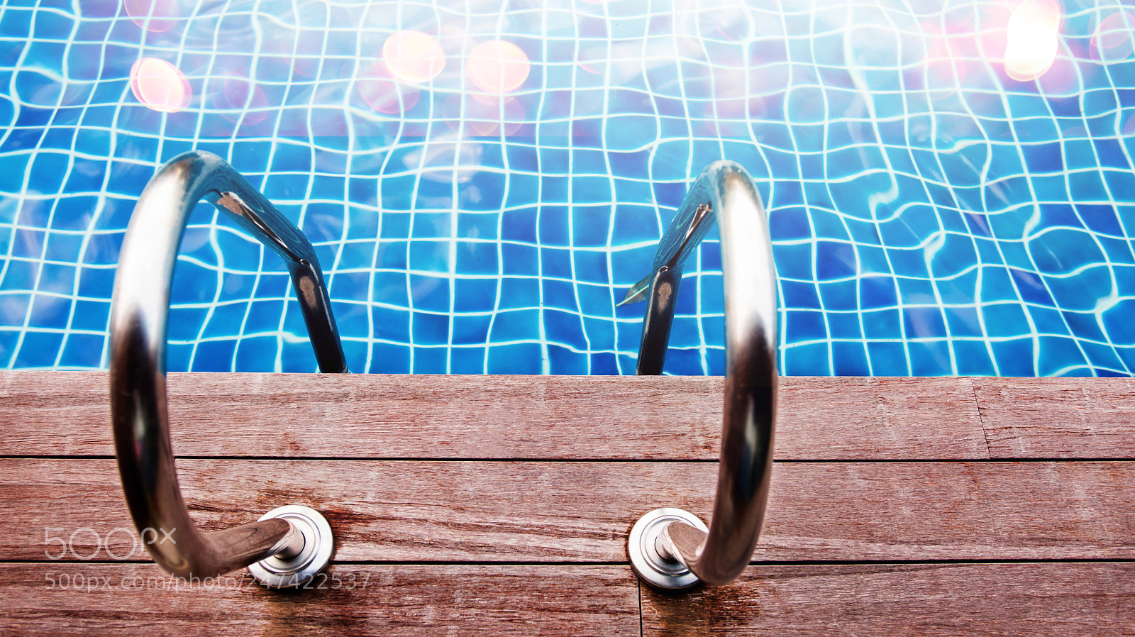 Nikon D7200 sample photo. Poolside stairway. entrance to photography
