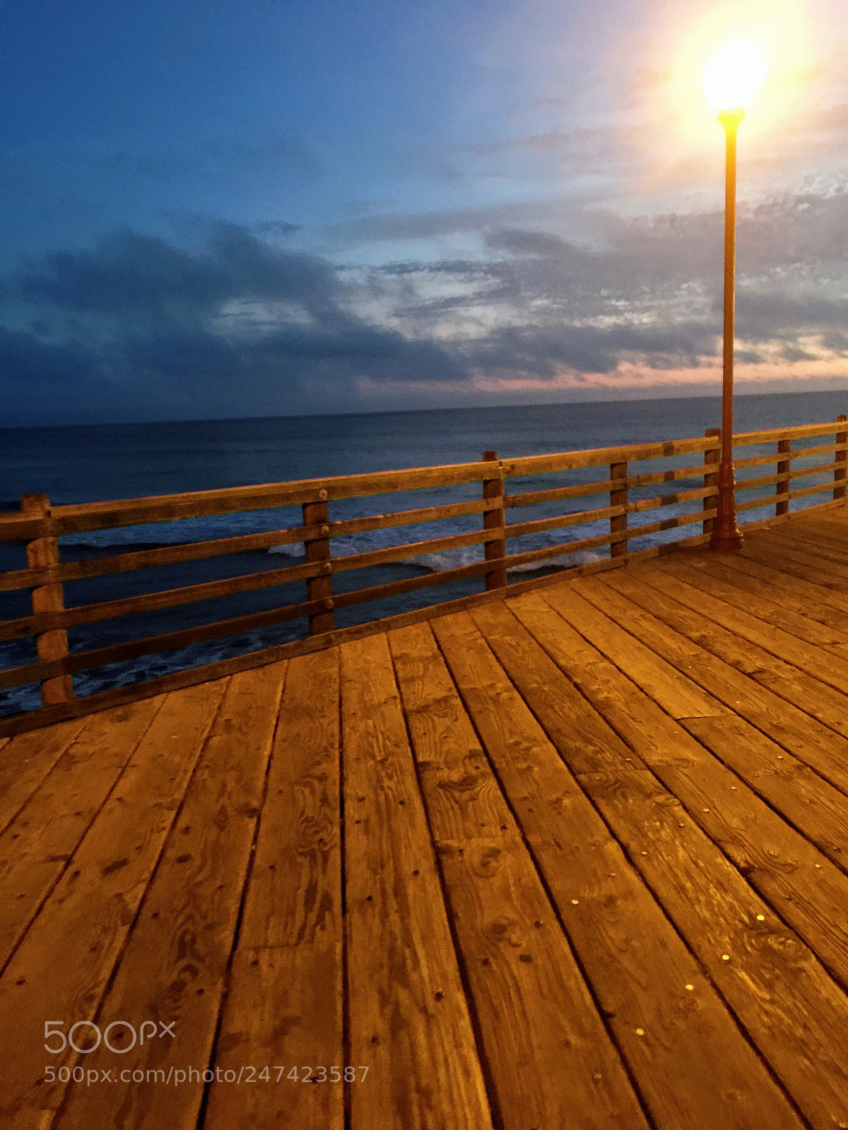 Apple iPhone 6 Plus sample photo. Pier in california photography