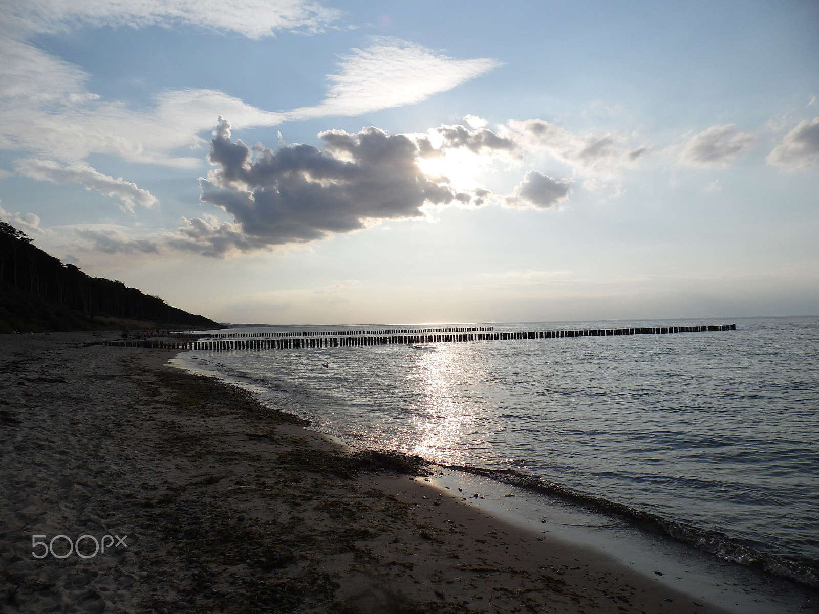 Samsung WB100/  WB101 sample photo. Nienhagen sunset photography