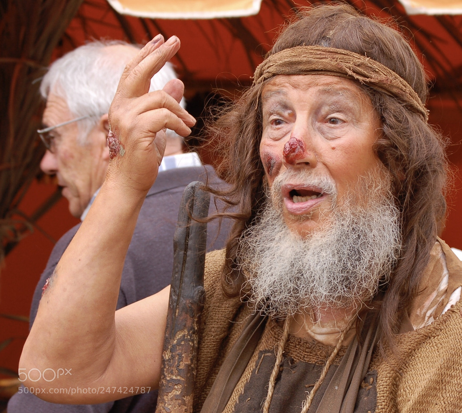 Nikon D50 sample photo. The beggar photography