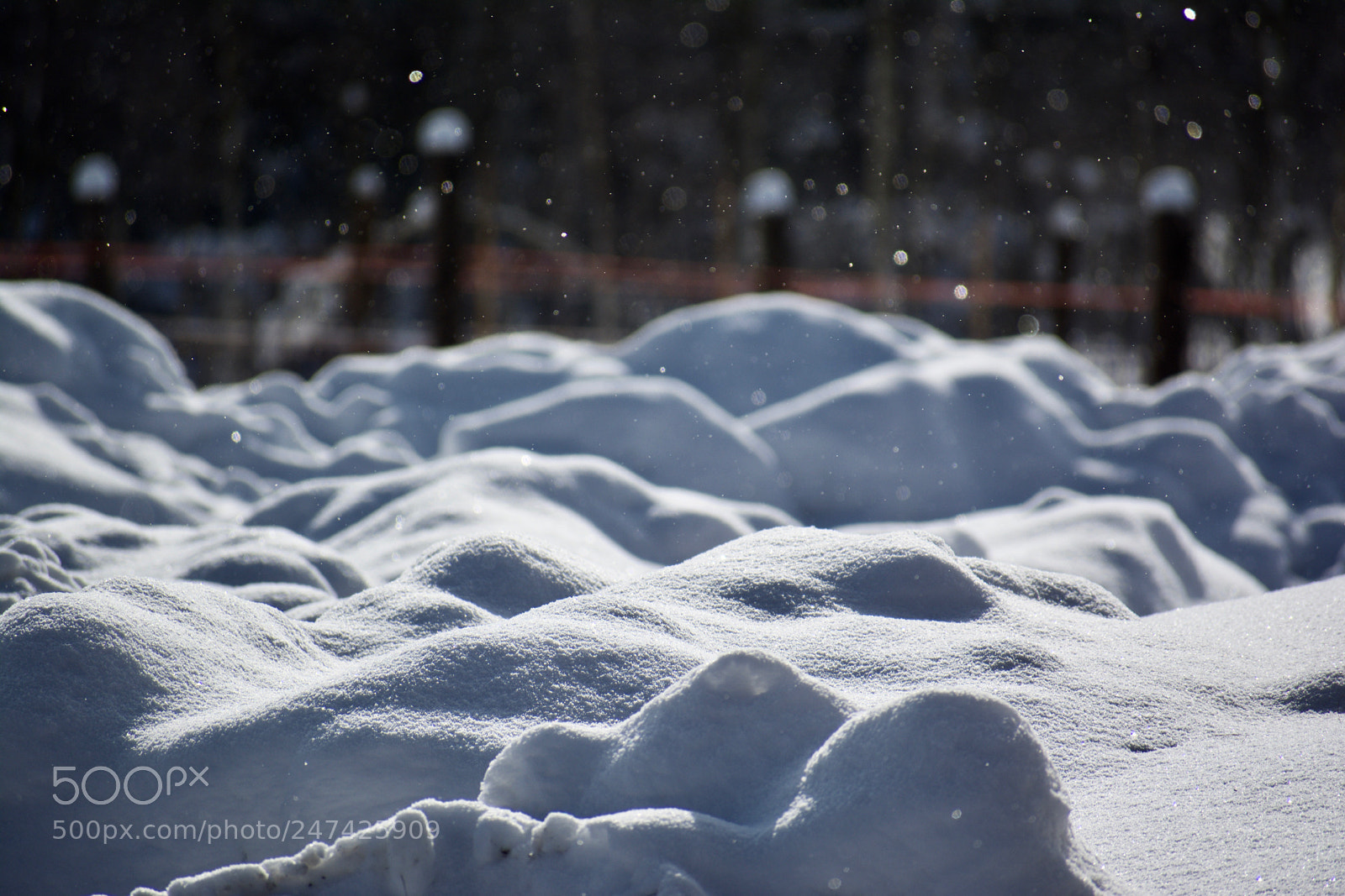 Nikon D7100 sample photo. Snow dunes photography