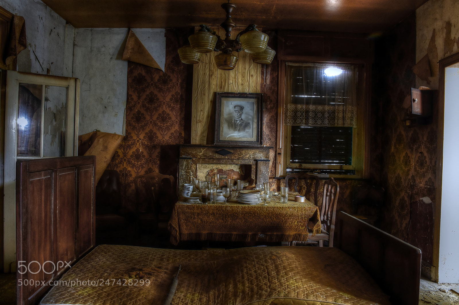 Nikon D7200 sample photo. Living room hdr urbex photography