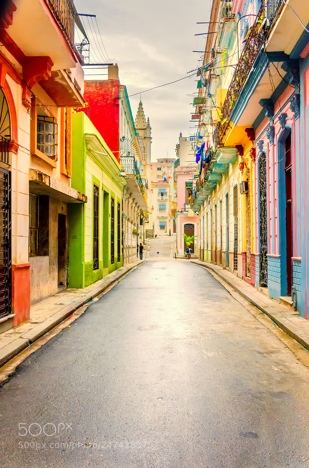 Nikon D5100 sample photo. Colorful street after the photography