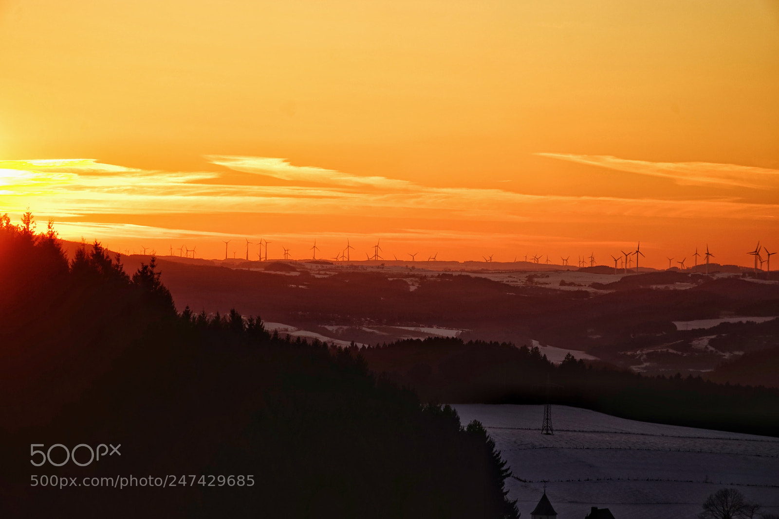 Sony a7R sample photo. Sonnenuntergang in der vulkaneifel photography