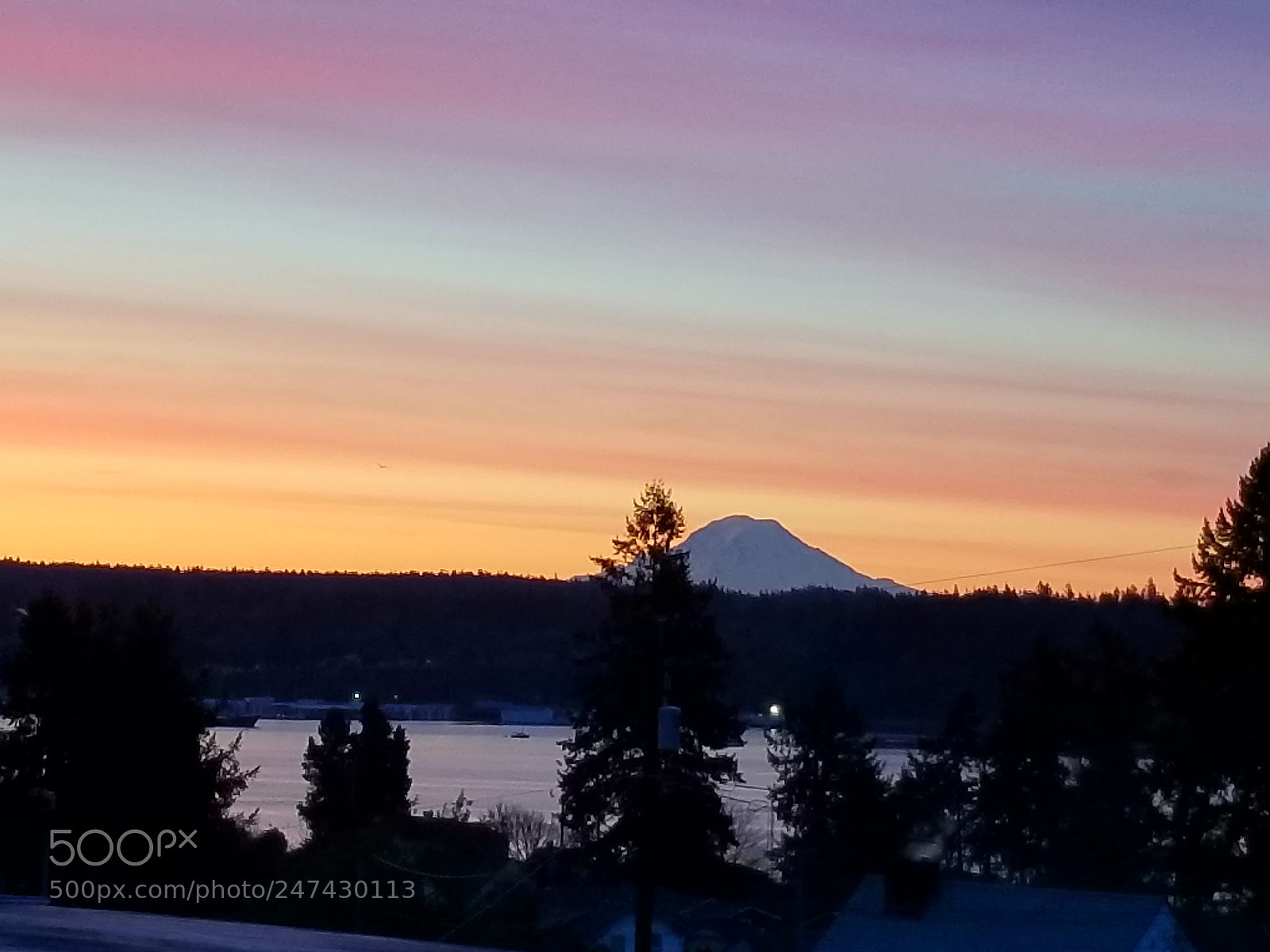 Samsung Galaxy S8 sample photo. Mount rainier photography