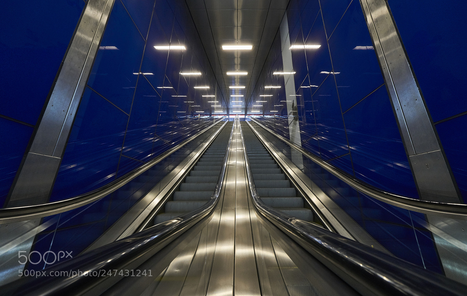 Sony a7R II sample photo. Upwards in the blue photography