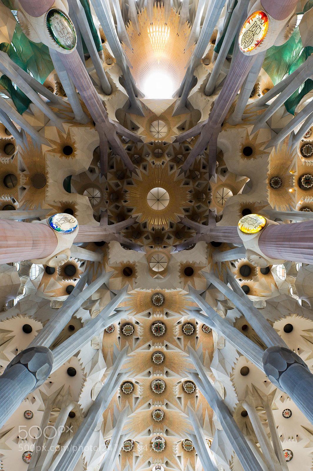 Nikon D700 sample photo. Sagrada familia's roof in photography