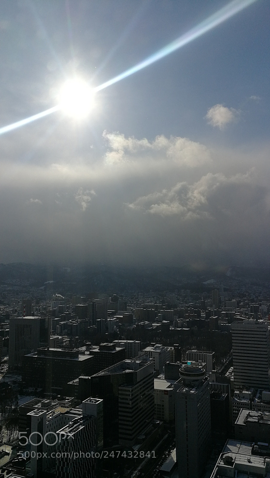 HUAWEI P10 sample photo. View of sapporo jr photography