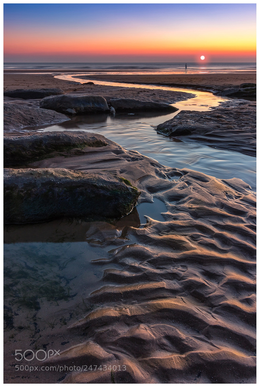 Canon EOS 7D Mark II sample photo. Southerndown tidal stream photography