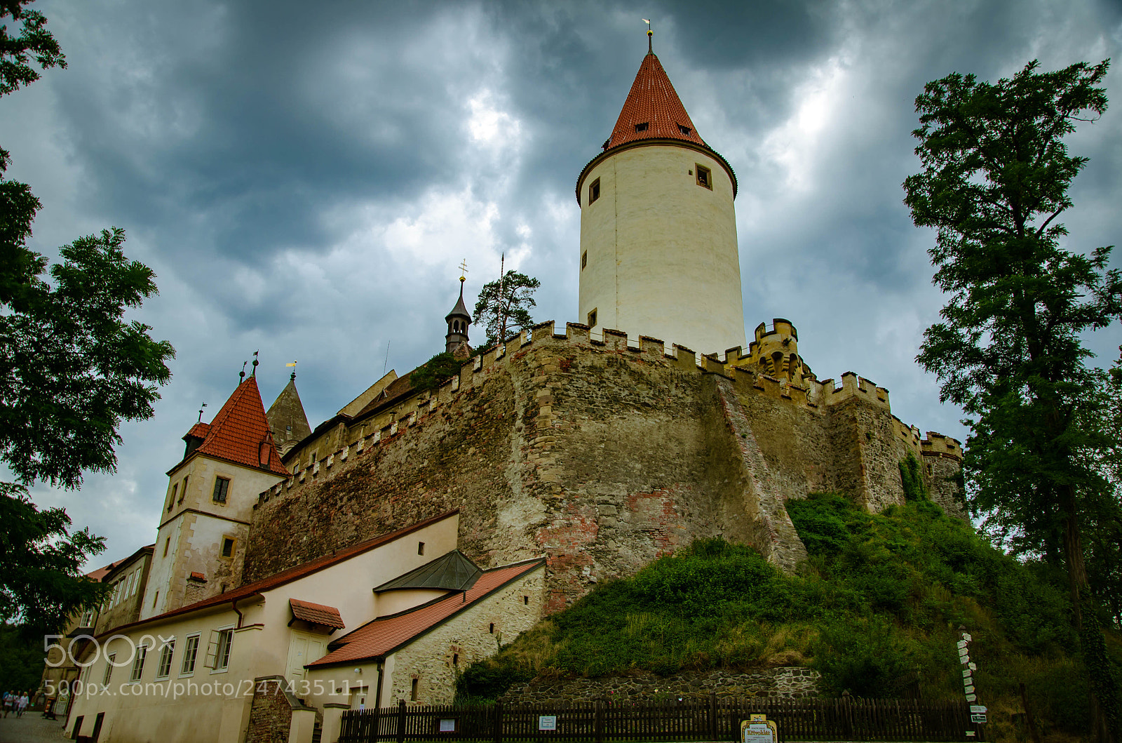Nikon D5100 sample photo. Křivoklát castle photography
