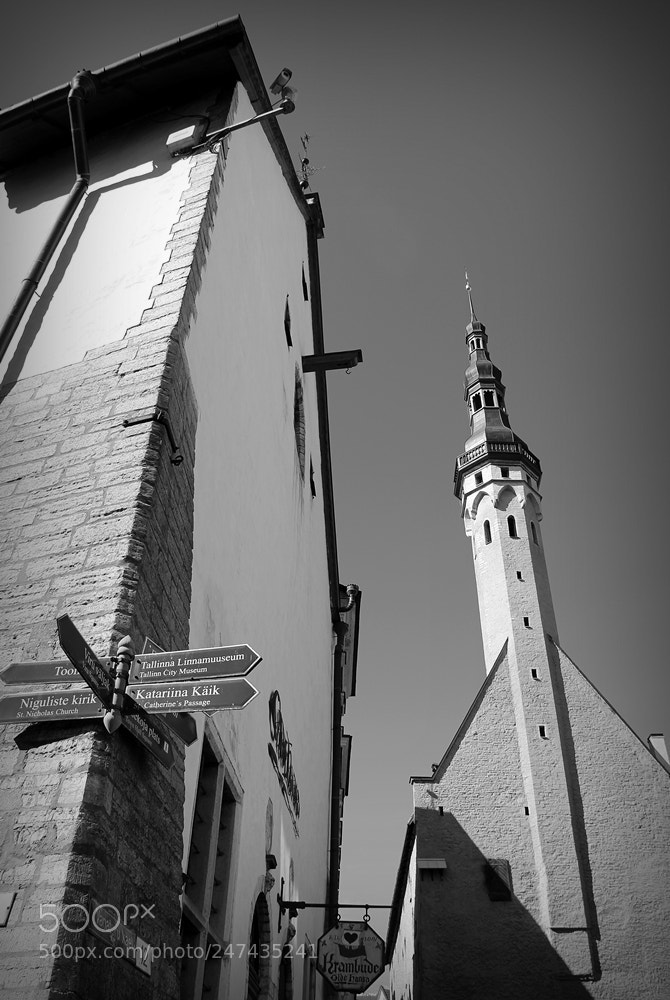 Canon EOS 60D sample photo. Old tallinn photography
