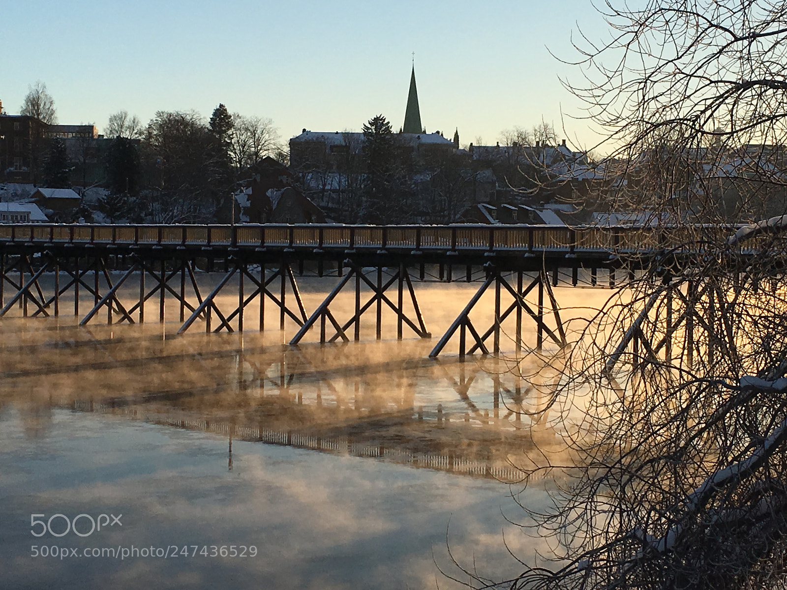 Apple iPhone 6s sample photo. Trondheim in winter photography