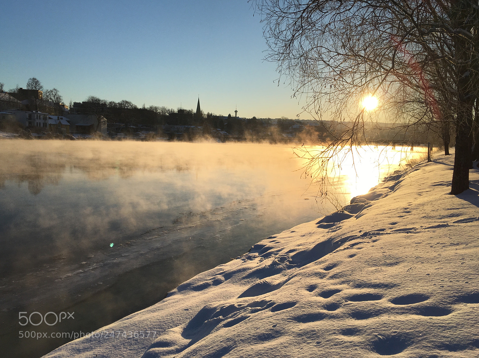 Apple iPhone 6s sample photo. Trondheim in winter photography