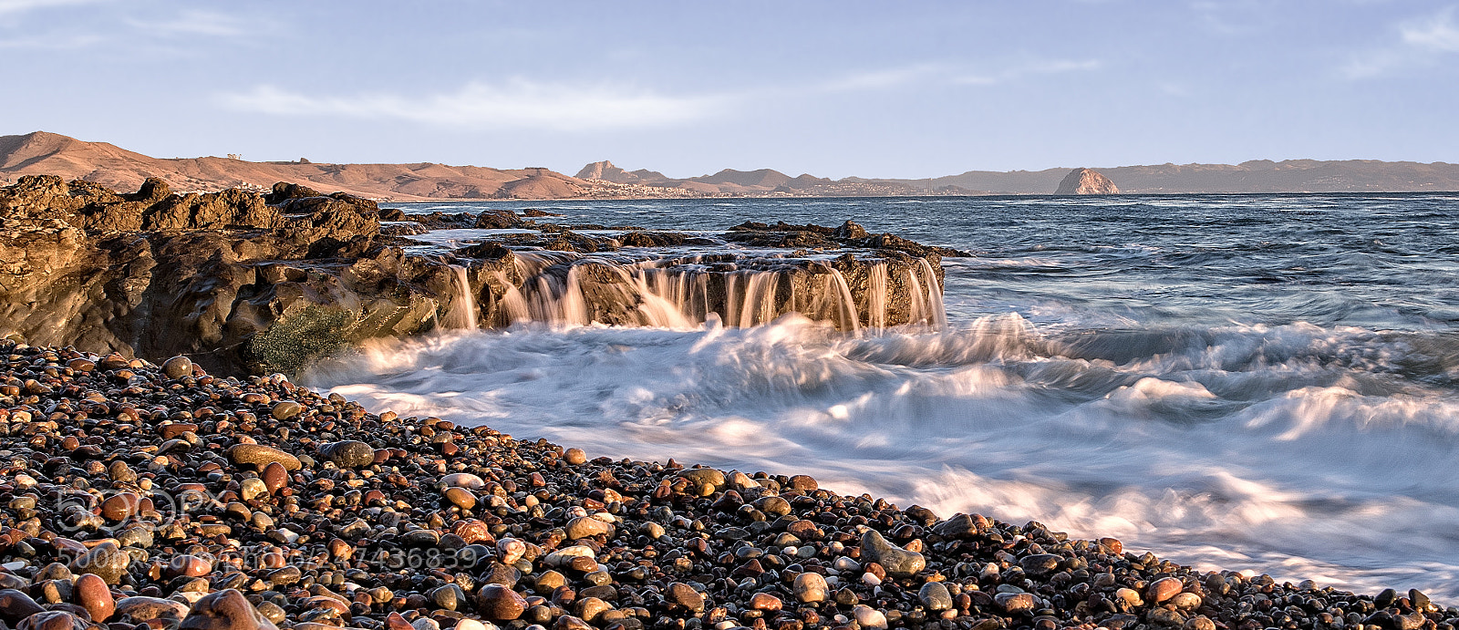 Pentax 645Z sample photo. Cayucos splash photography