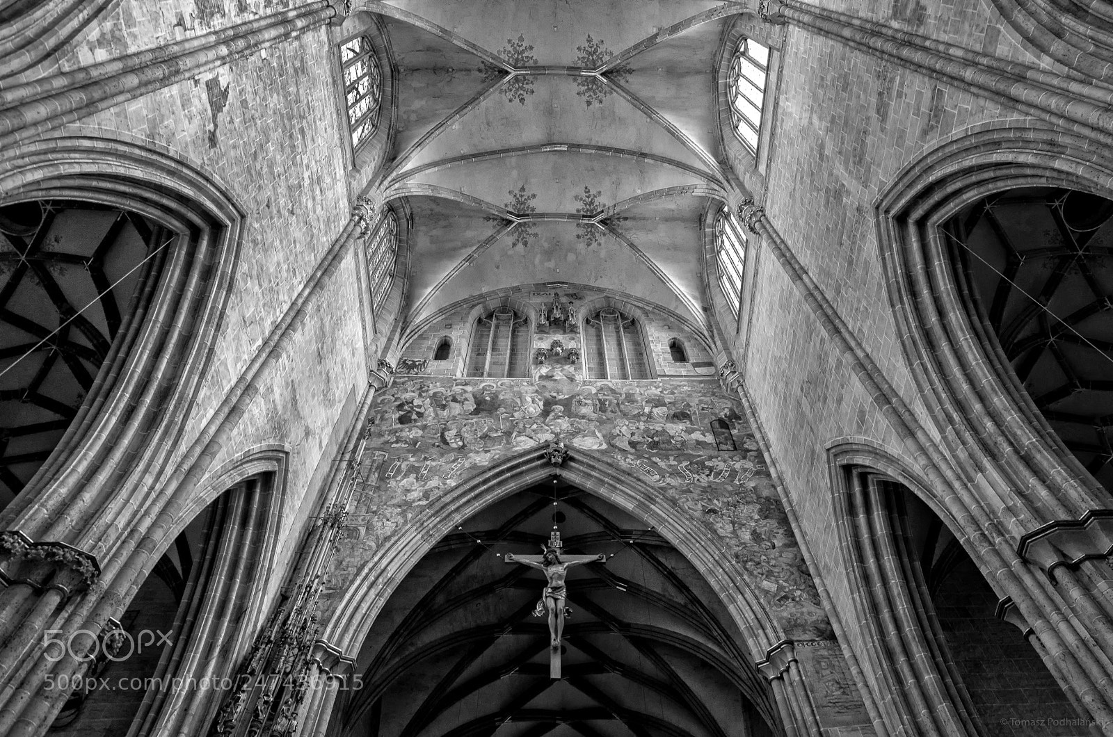 Nikon D5100 sample photo. Ulm minster interior photography