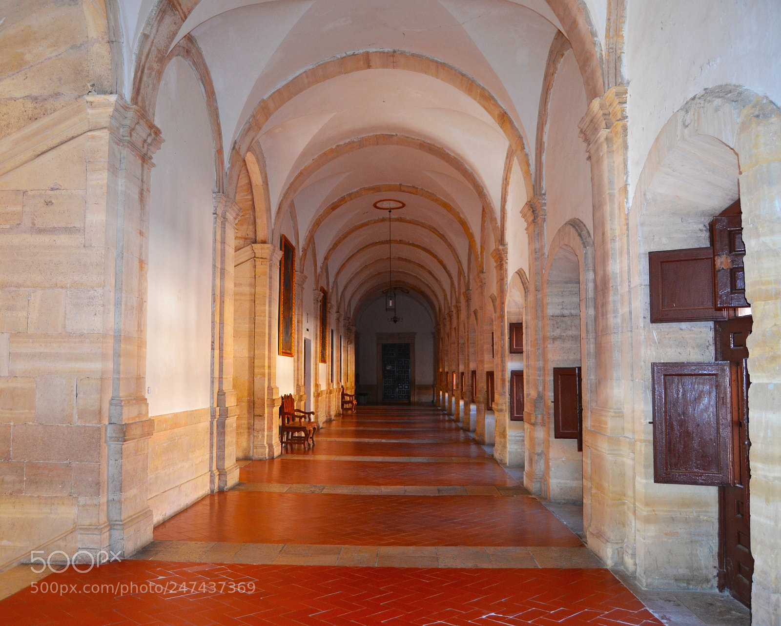 Nikon D3100 sample photo. Claustro monasterio de ucl photography