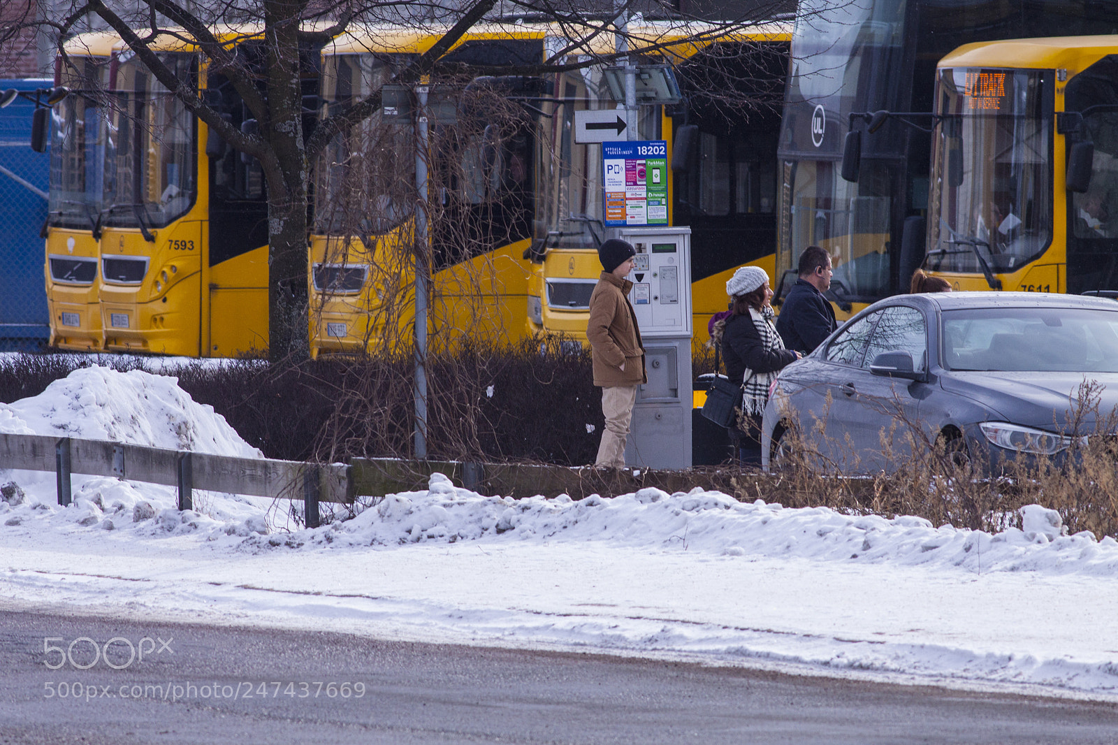 Canon EOS 50D sample photo. Busses on our parking photography