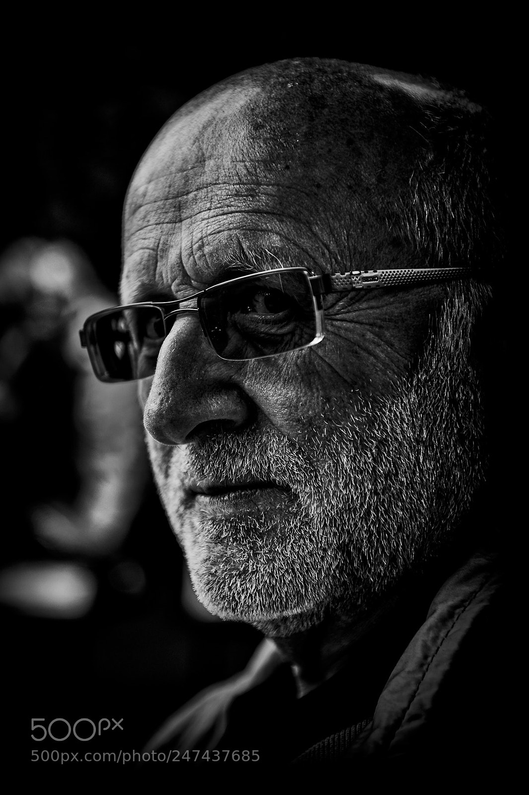 Nikon D700 sample photo. Man in black photography