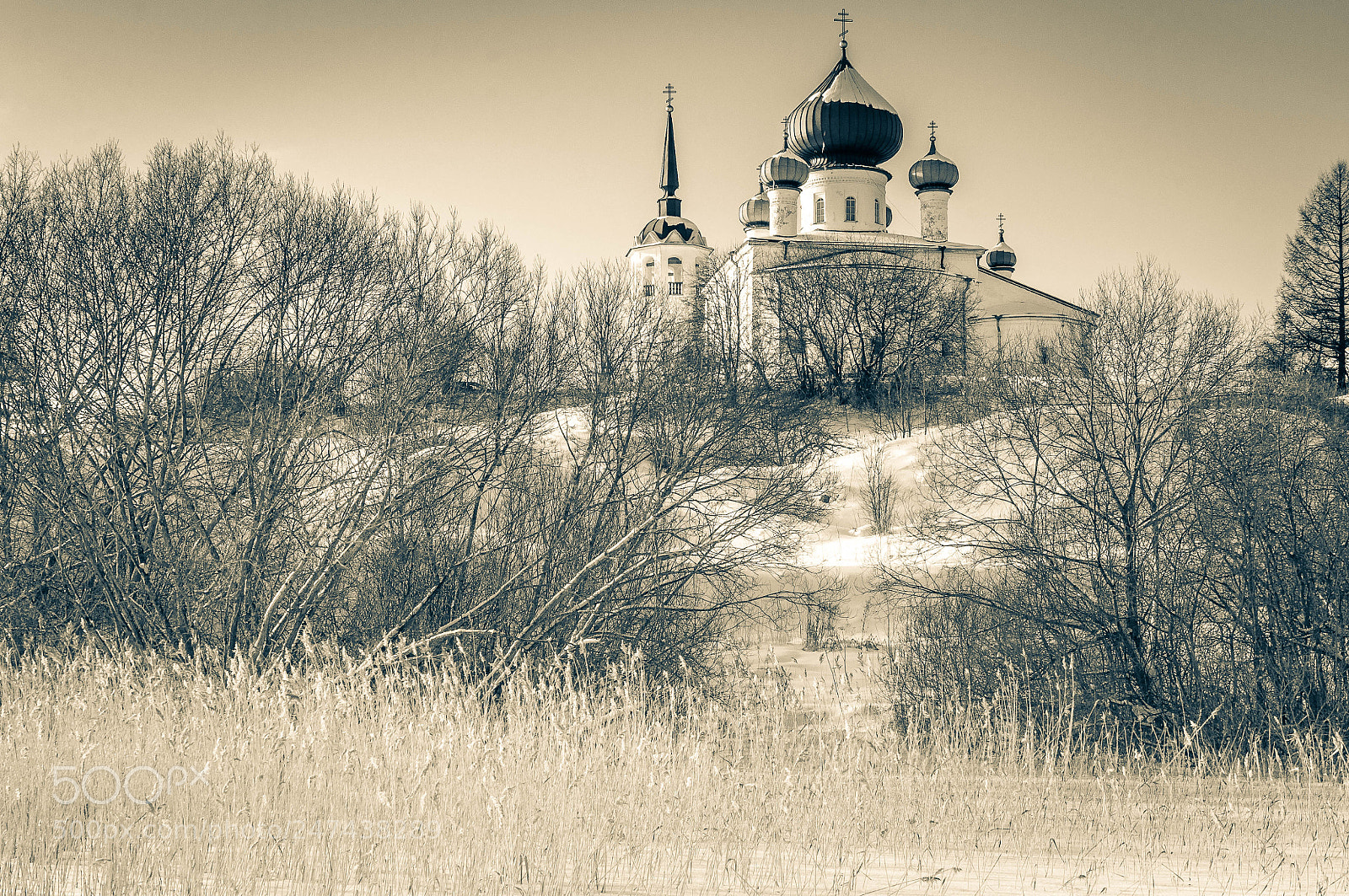 Nikon D5000 sample photo. Церковь на холме photography