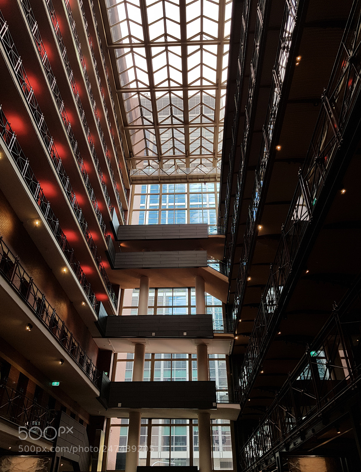 Samsung Galaxy S8+ sample photo. Hotel atrium melbourne. photography