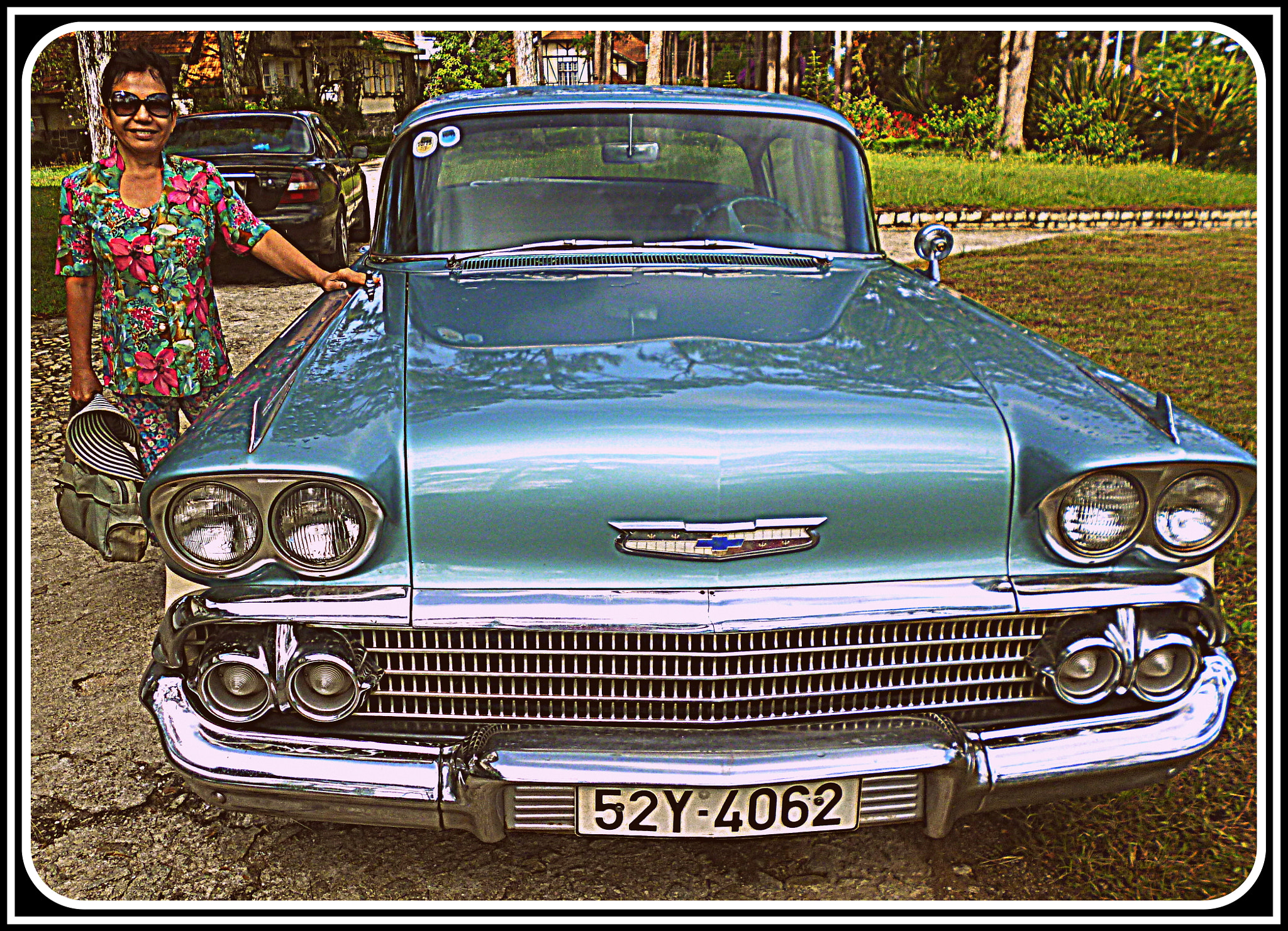 Panasonic DMC-FS40 sample photo. Villas françaises da lat () viet nam photography