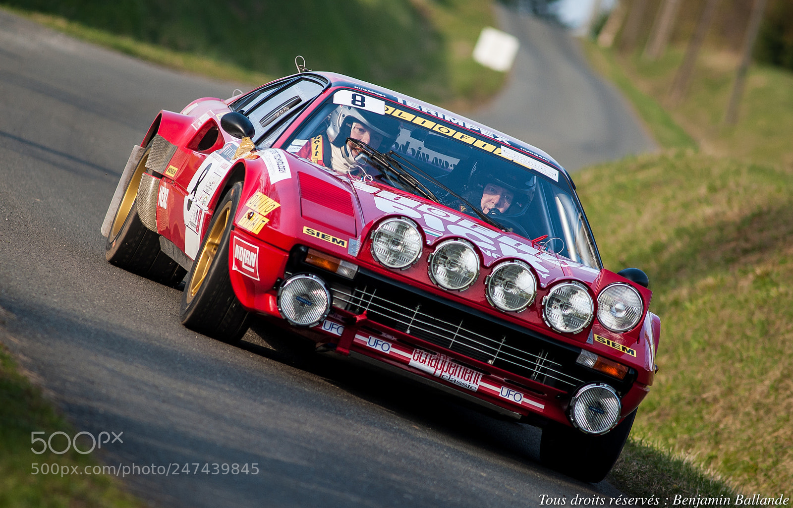 Nikon D700 sample photo. Ferrari 308 group 4 photography