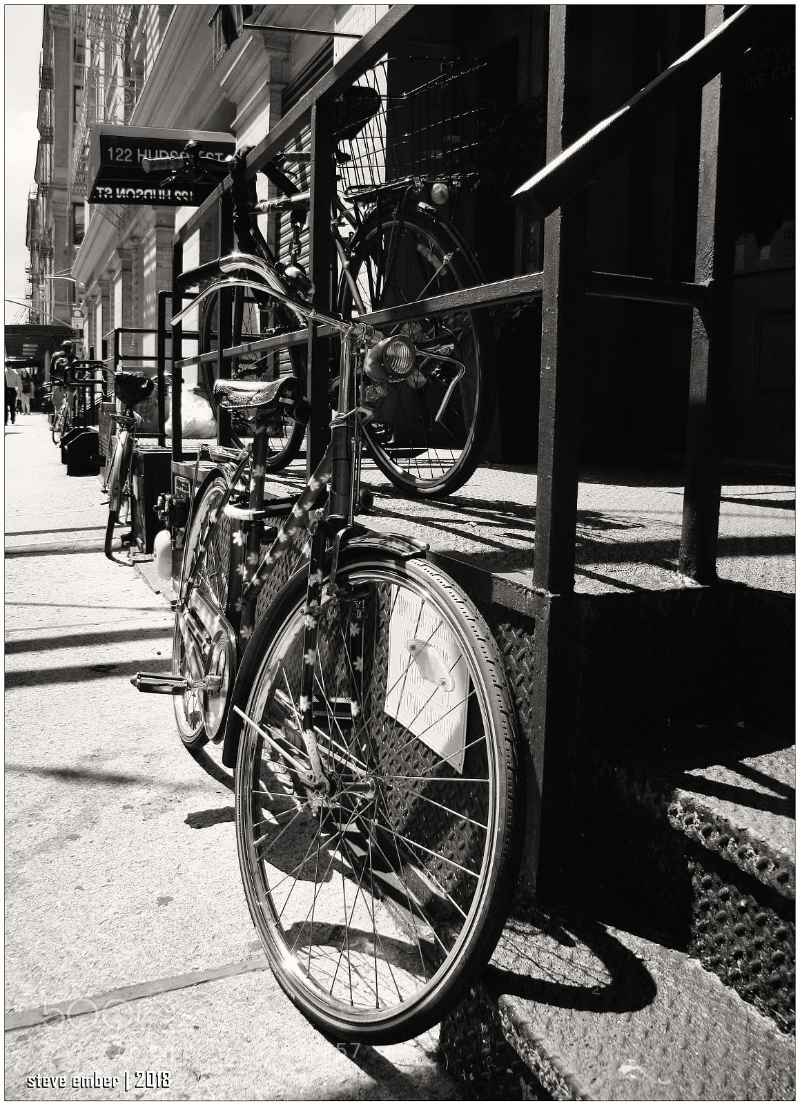 Canon EOS 40D sample photo. Bicycles, tribeca photography
