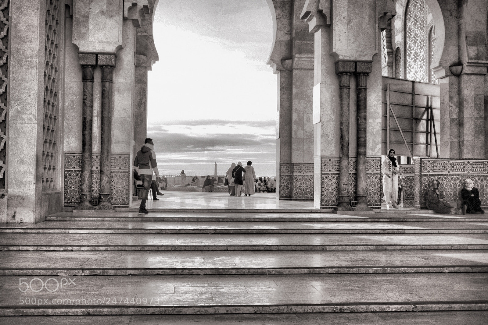 Fujifilm X-E3 sample photo. Casablanca mosque hassan ii photography