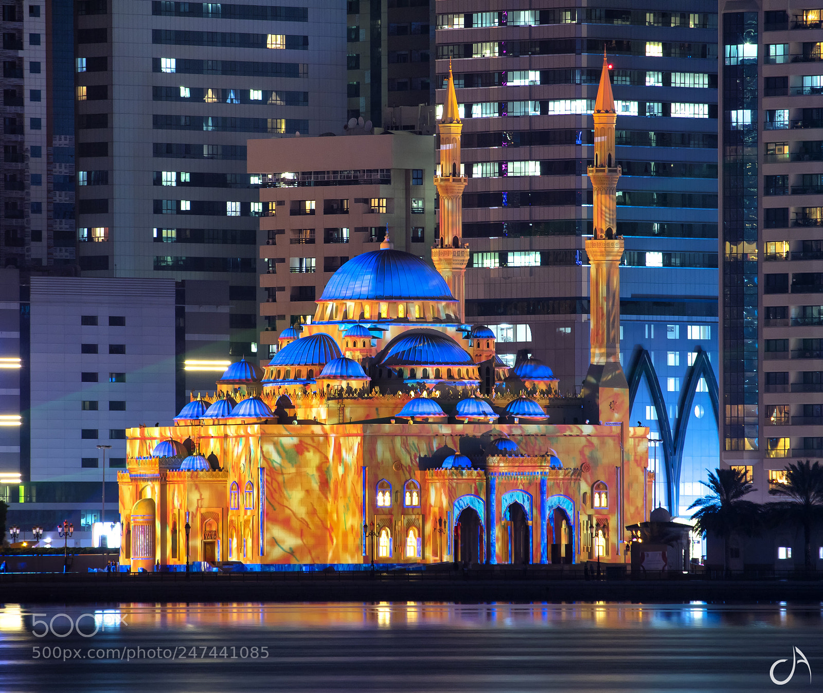 Canon EOS 750D (EOS Rebel T6i / EOS Kiss X8i) sample photo. Sharjah light festival 2018 photography