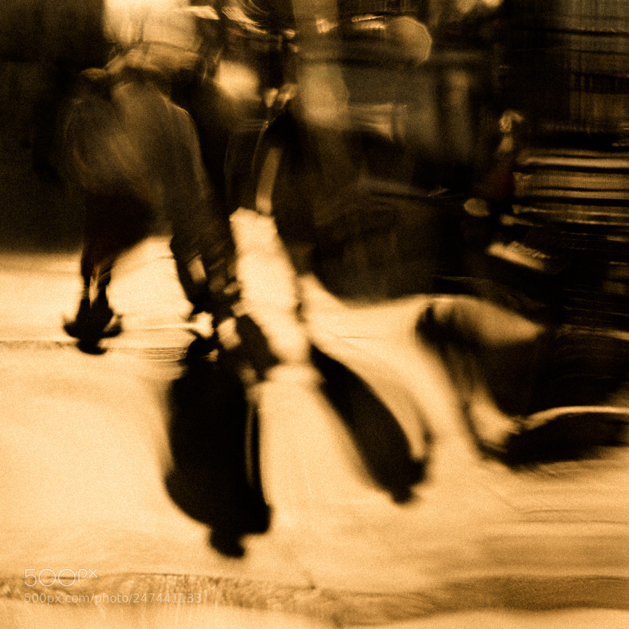 Pentax K10D sample photo. Evening in the city photography