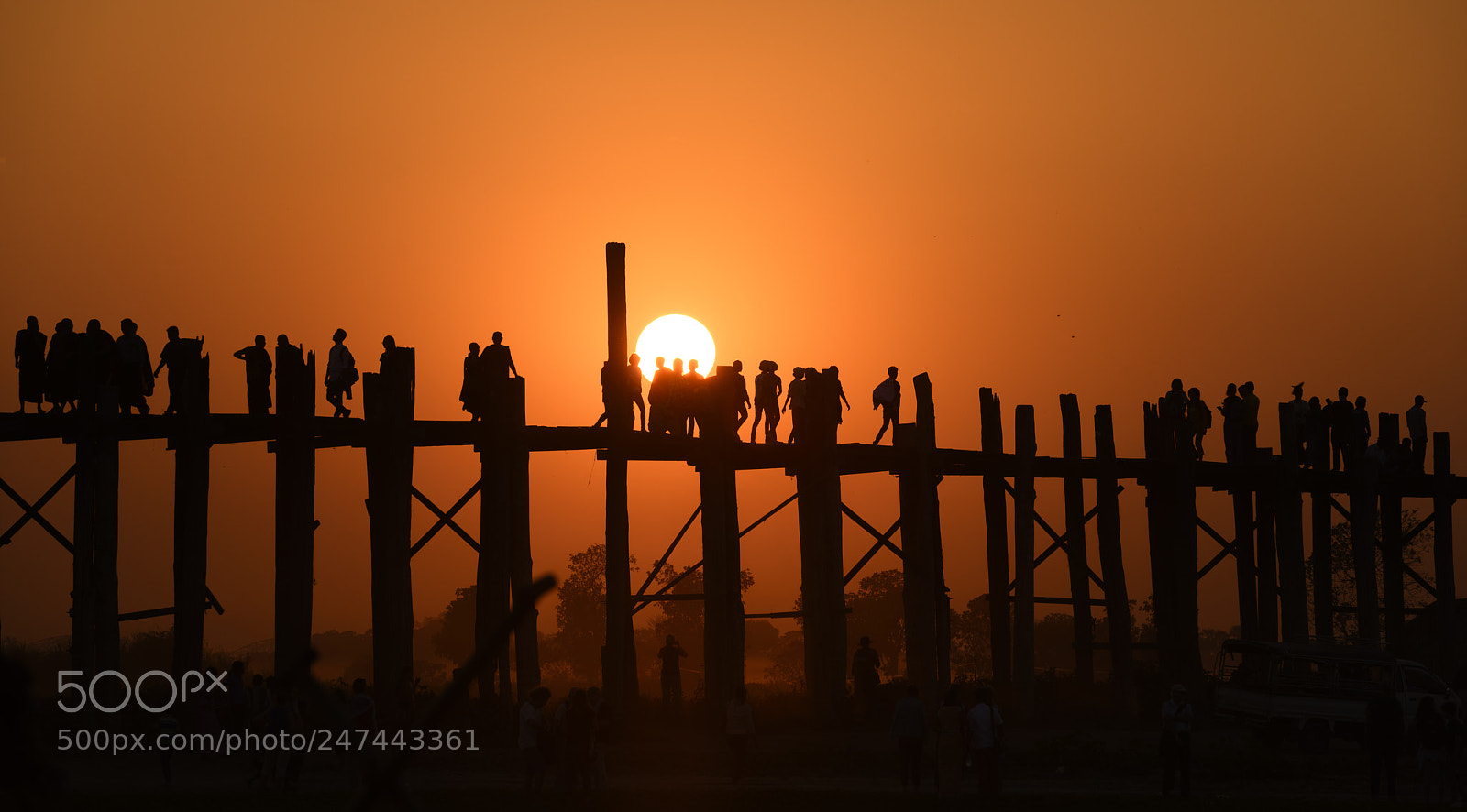 Nikon D850 sample photo. U bein bridge ,mandalay photography