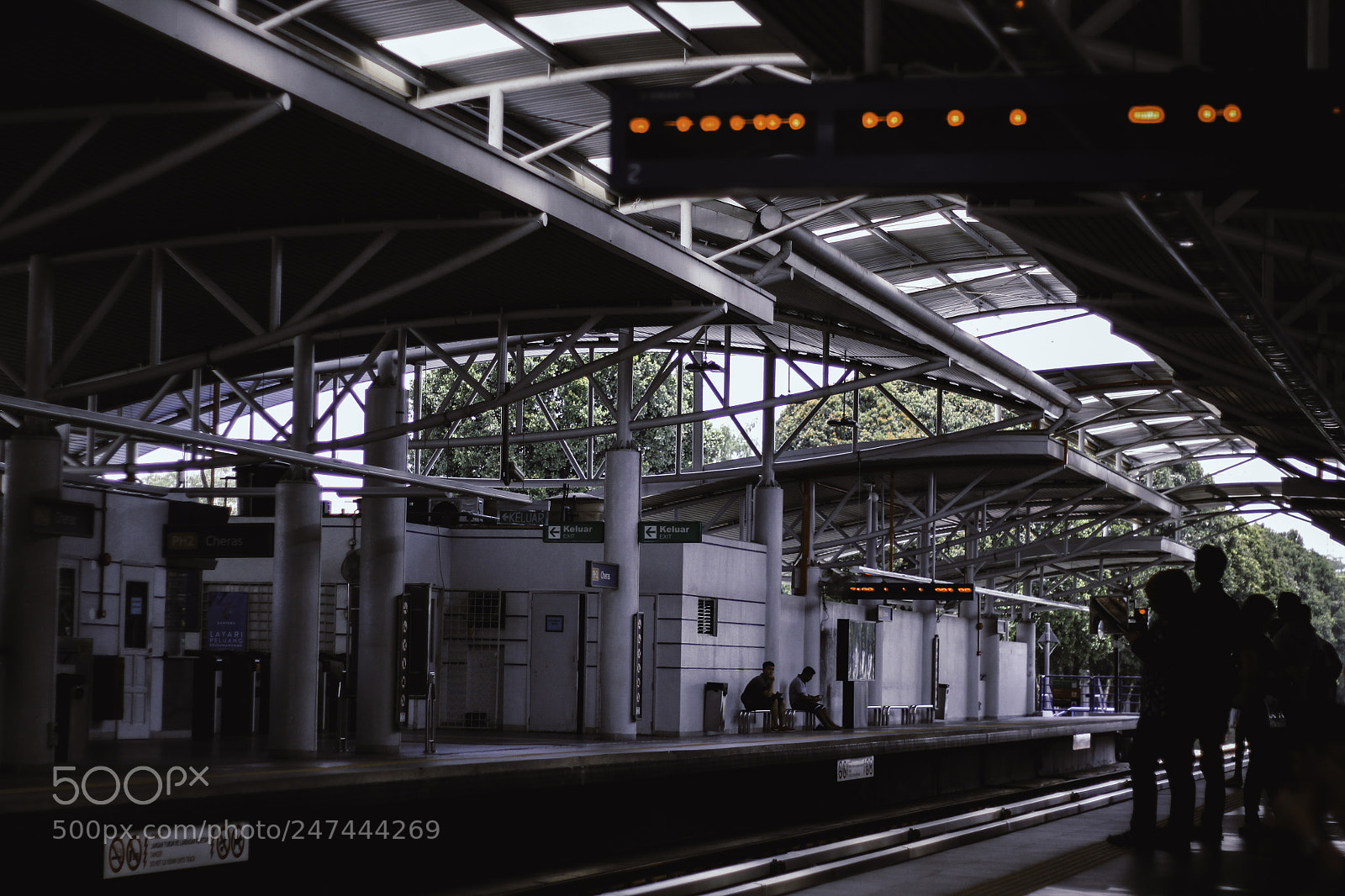 Canon EOS 50D sample photo. Lrt station photography