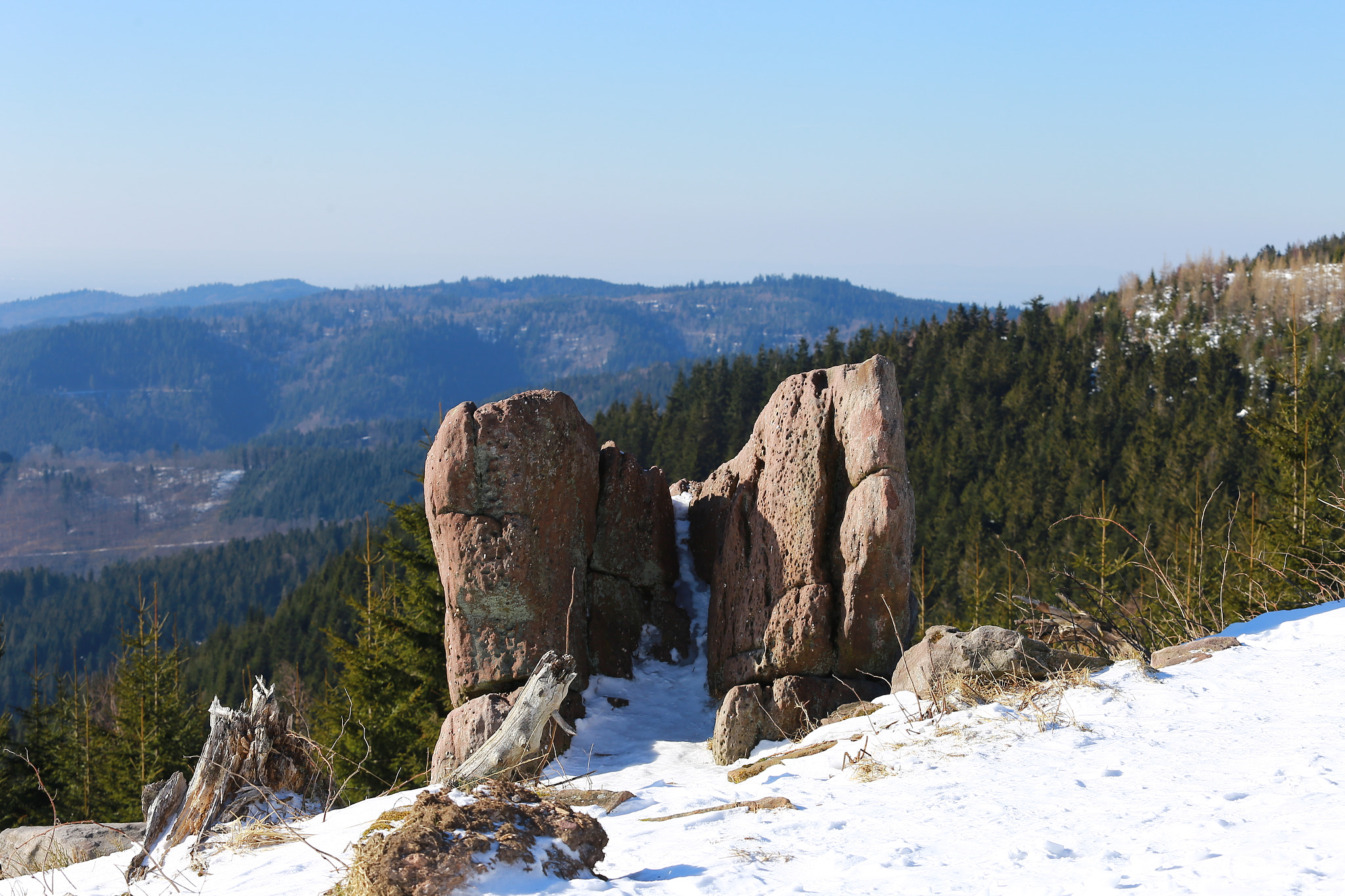 Canon EOS 6D + Canon EF 70-200mm F4L USM sample photo. Blick vom panoramaweg photography