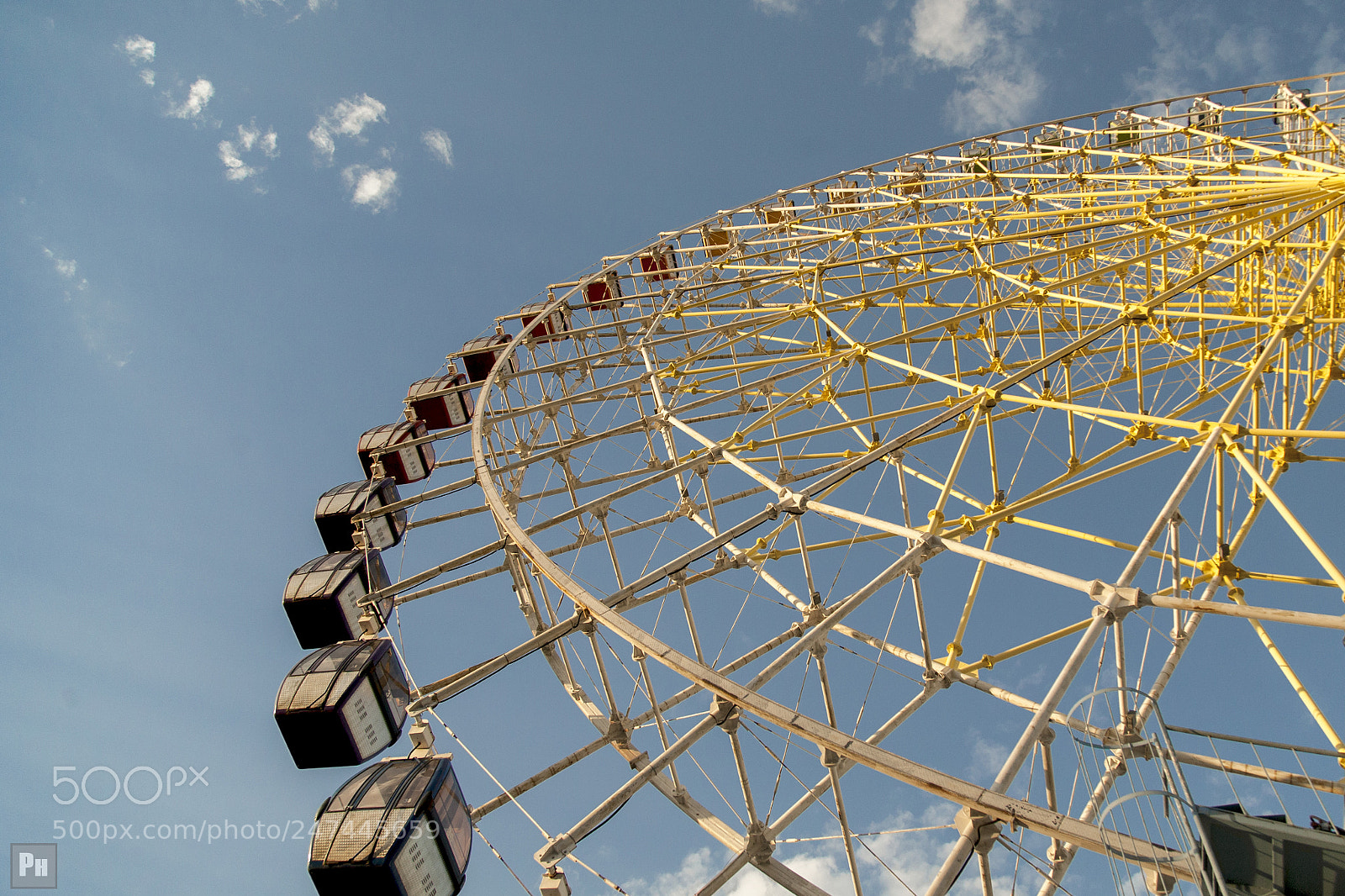Canon EOS 5D sample photo. Ferris wheel photography