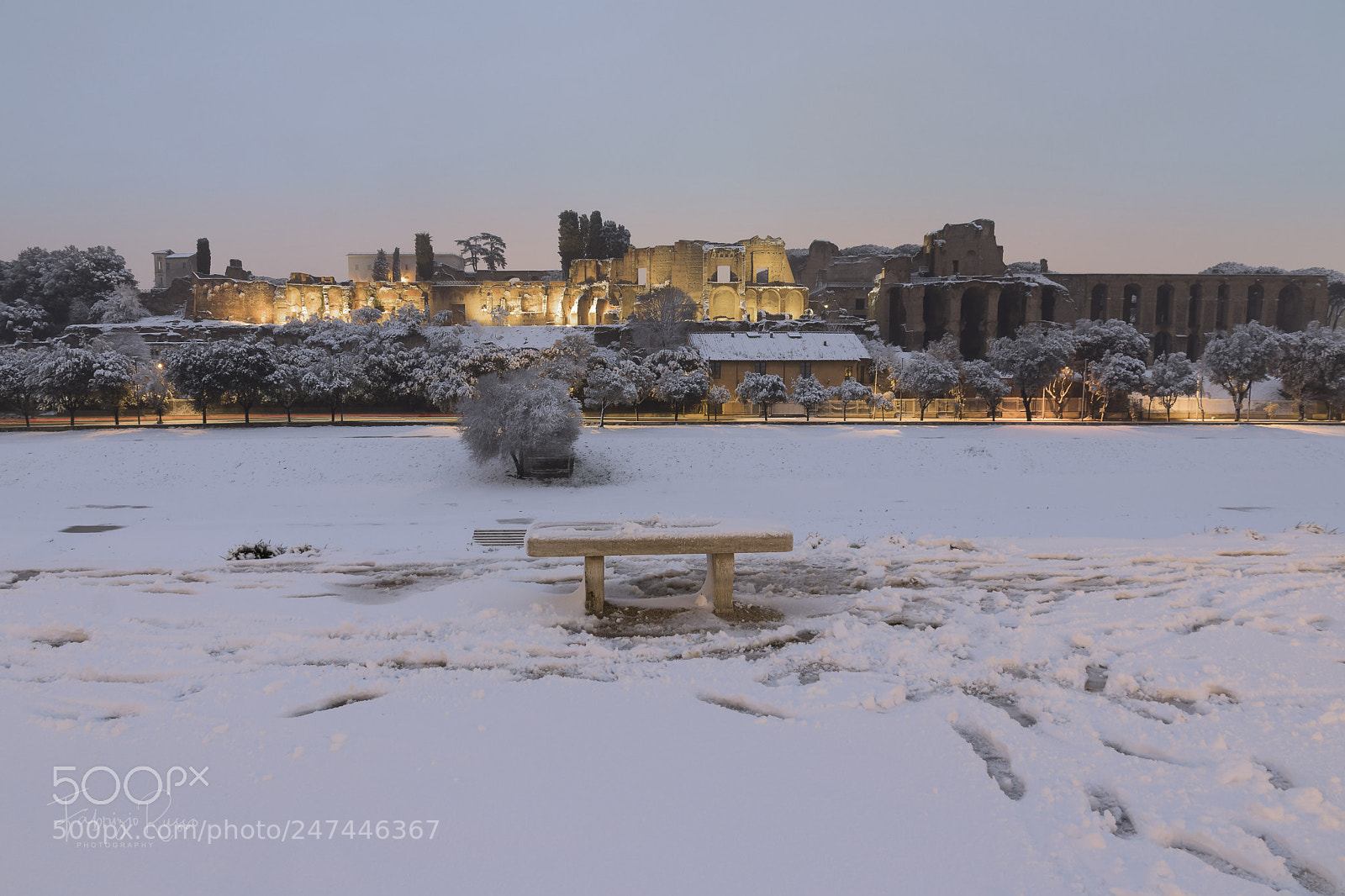 Canon EOS 80D sample photo. Neve a roma photography